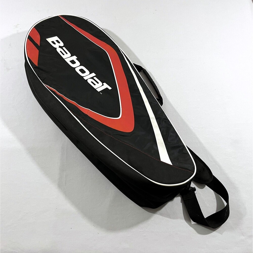 Babolat Red Black Club Line X3 Team Racquet Tennis Holder Strap Bag Travel
